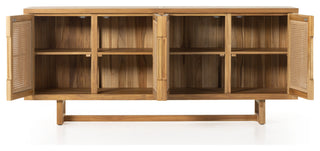 Merit Outdoor Sideboard-Natural Teak-Fsc