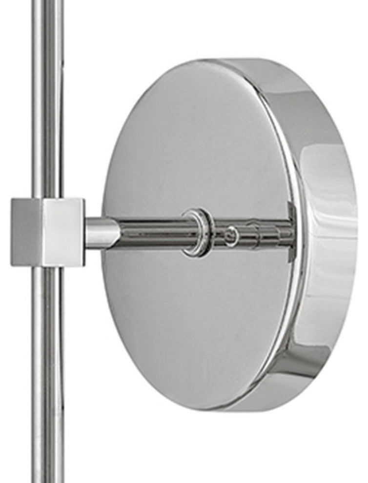 Hinkley Ana Large Single Light Sconce, Polished Nickel
