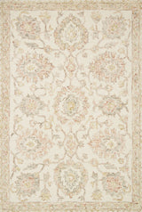 Loloi Norabel Ivory/Blush 2'-6" x 9'-9" Area Rug
