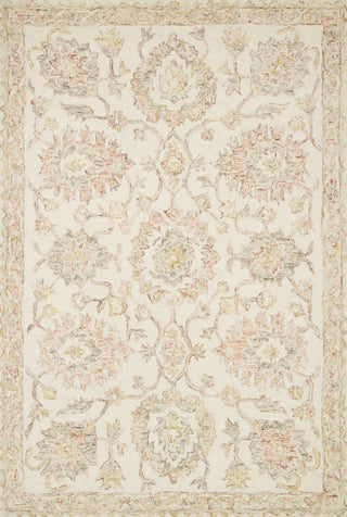 Loloi Norabel Ivory/Blush 2'-6" x 9'-9" Area Rug