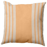 26"x26" Stripe Decorative Throw Pillow, Pale Gold