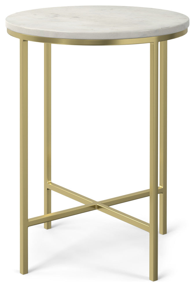 Tara Side Table, Gold
