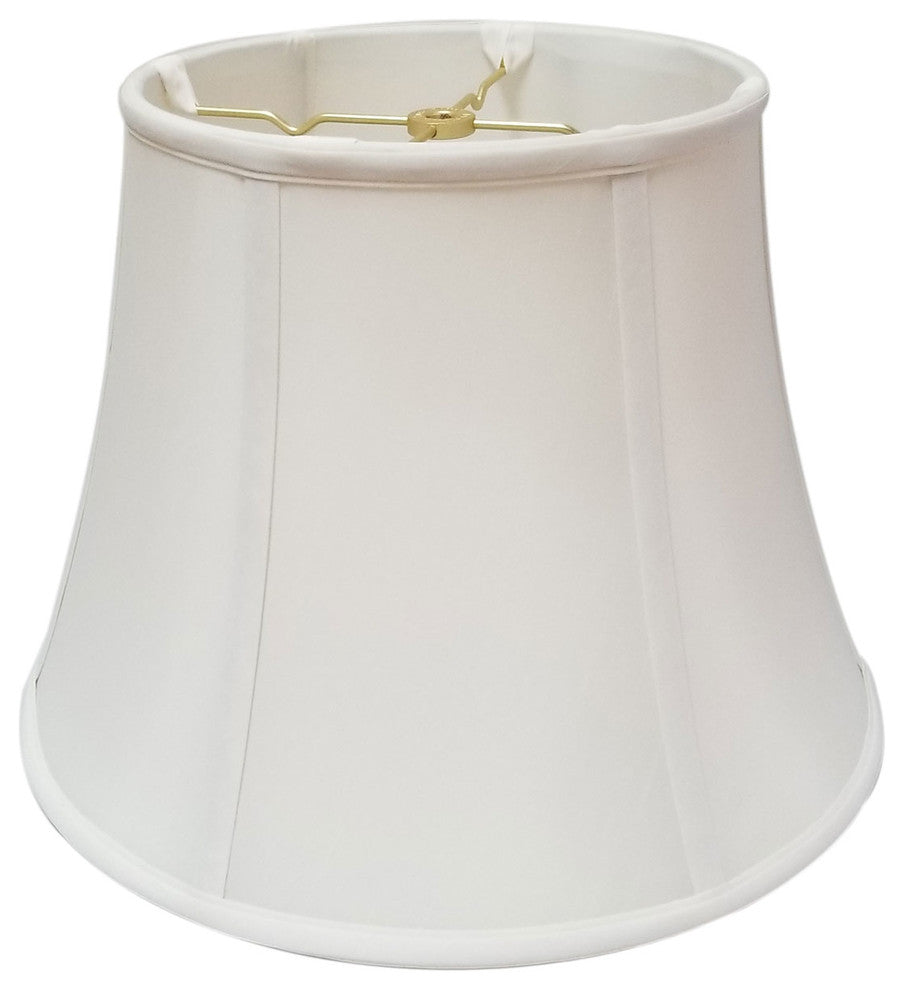Royal Designs Modified Bell Lampshade, White, 7.5x12x9.5, Washer