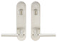 Sequoia Lever, Tubular Entry, Double Cylinder, Satin Stainless Steel