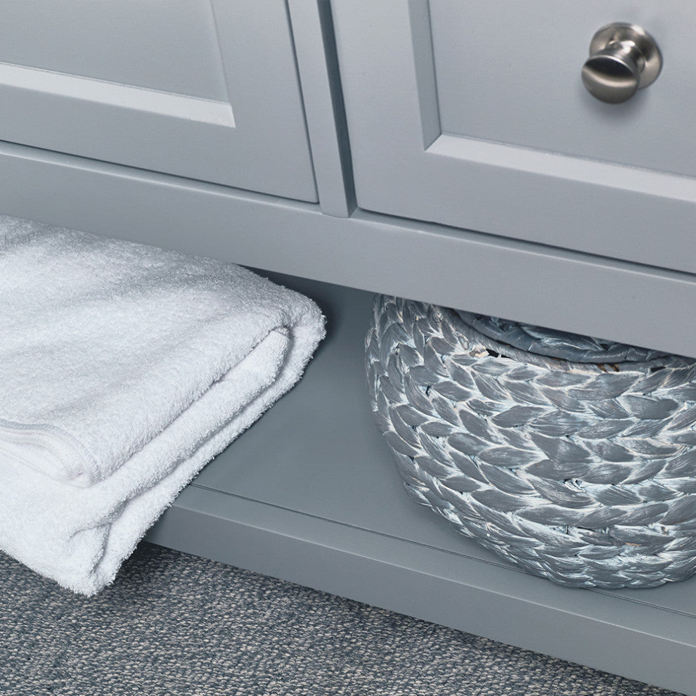 Fresca Manchester 36" Gray Cabinet With Top and Sink