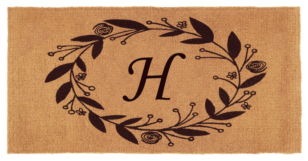 Black Rose Doormat, 3'x6'x1.5", H