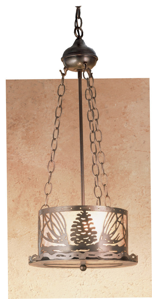 10 Wide Mountain Pine Inverted Pendant