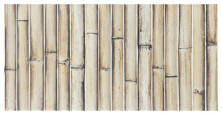 Bamboo Haven Sandy White Fluted Fluted Ceramic Wall Tile