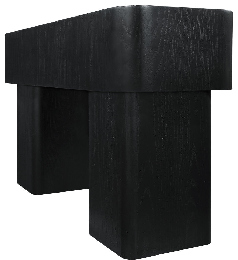 Oakmont Veneer Coffee Table, Oak, Console Table