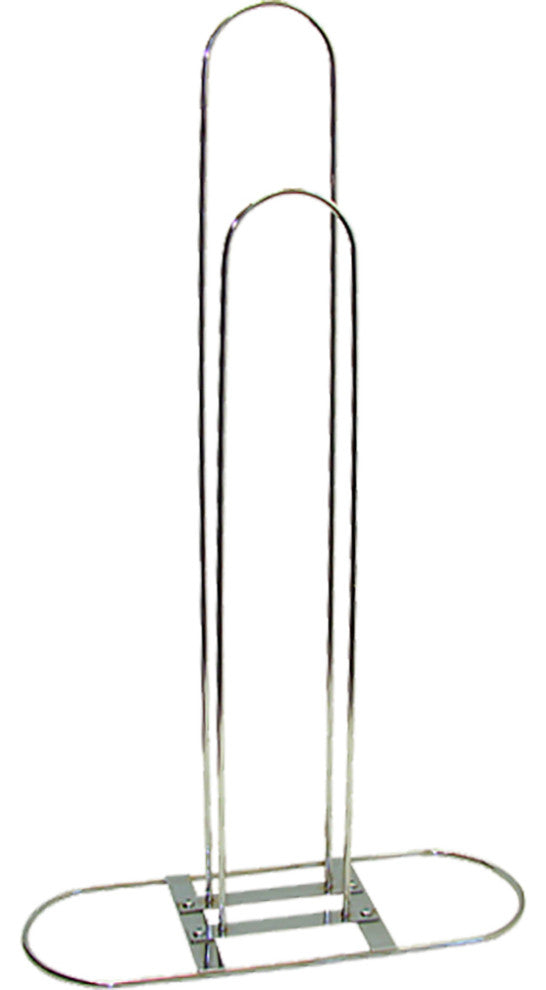 Chrome Metal Hanger Stack