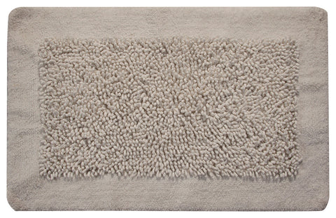 Bath Rug Cotton and Chenille Tufted, 50