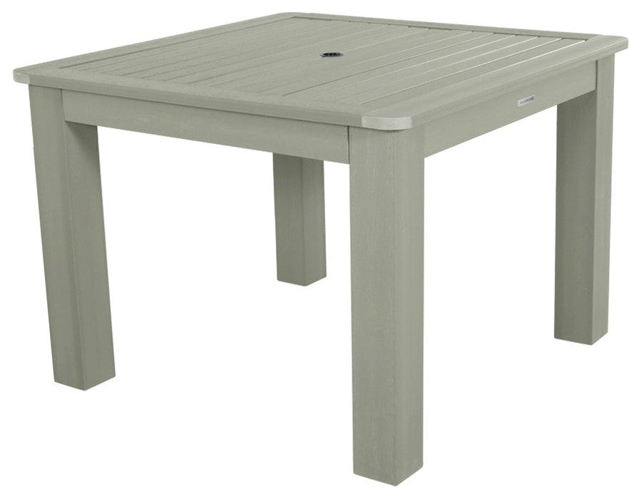 Weatherly 5-Piece Square Dining Set, Eucalyptus