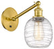 Innovations 317-1W-SG-G1013-LED 1-Light Sconce, Satin Gold