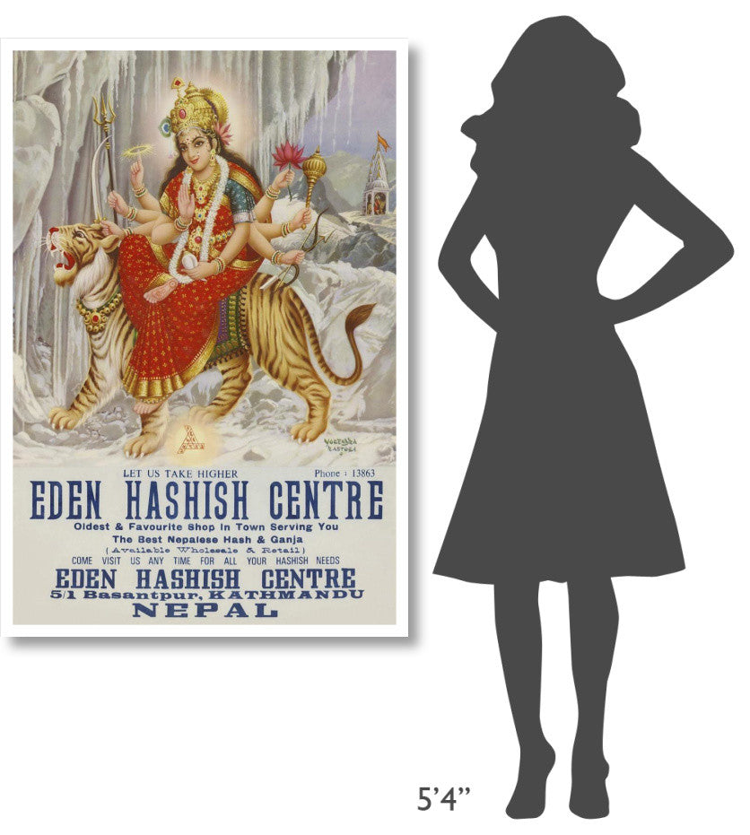 "Vintage Vices: Eden Hashish Center" Paper Print by Vintage Vices, 34"x50"