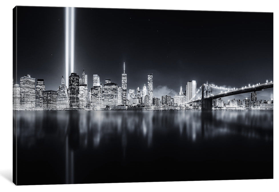 "Unforgettable 9-11" by Javier de la Torre, 26x18x1.5"