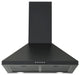 Ancona 24" 440 CFM Convertible Wall Pyramid Range Hood, Matte Black