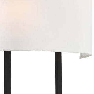 Fremont 2 Light Wall Mount, Black Forged