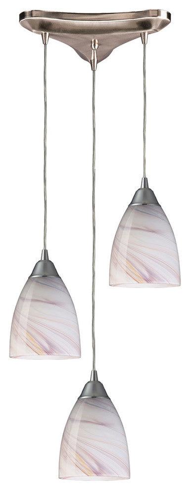 ELK Lighting Pierra 3-Light Mini Pendant - 527-3CR