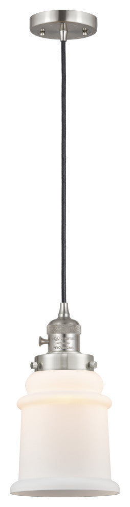 Innovations 201CSW-SN-G181-LED 1 Light Pendant, Switch, Brushed Satin Nickel