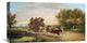 "The Oxford To London Mail Coach" Artwork, 22" x 11"