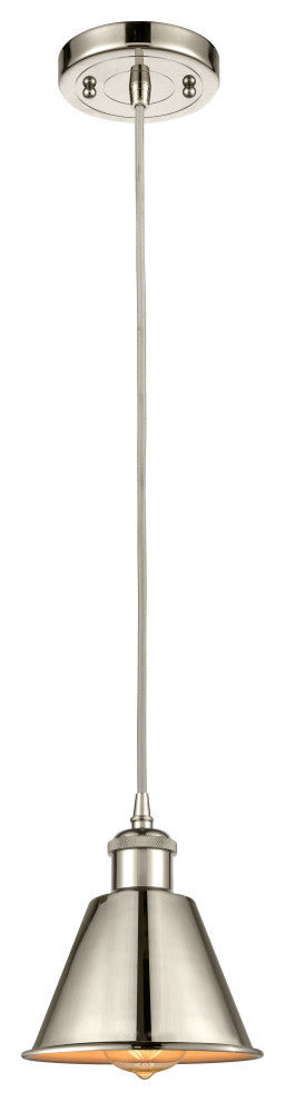 INNOVATIONS LIGHTING 516-1P-PN-M8-LED Smithfield 1 Light Mini Pendant