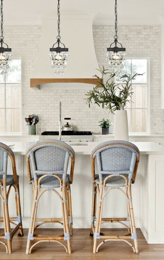 CRYSTORAMA Calypso 1 Light Matte Black Mini Chandelier