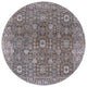 Ahgly Company Indoor Round Mid-Century Modern Area Rugs, 7' Round