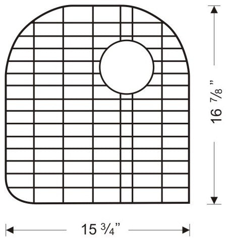 Wells Sinkware GTW1617 Sink Grid