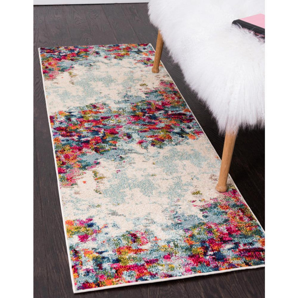 Rug Unique Loom Del Mar Brown Runner 2' 7 x 10' 0