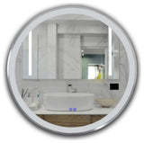 CHLOE Lighting SPECULO Embedded LED Mirror 6000K, Daylight White, 28"