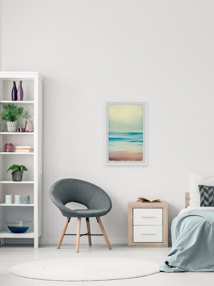 "Life's a Wave" Framed Painting Print, 16x24