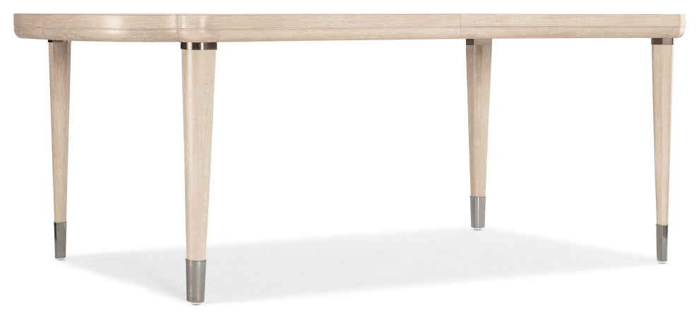 Nouveau Chic Rectangle Dining Table With1-22in Leaf
