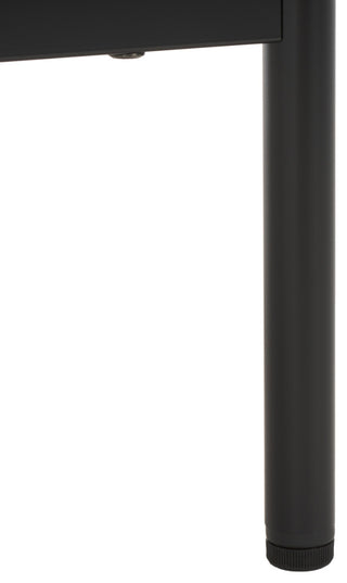 Safavieh Axelle 2 Drawer Nightstand, Black