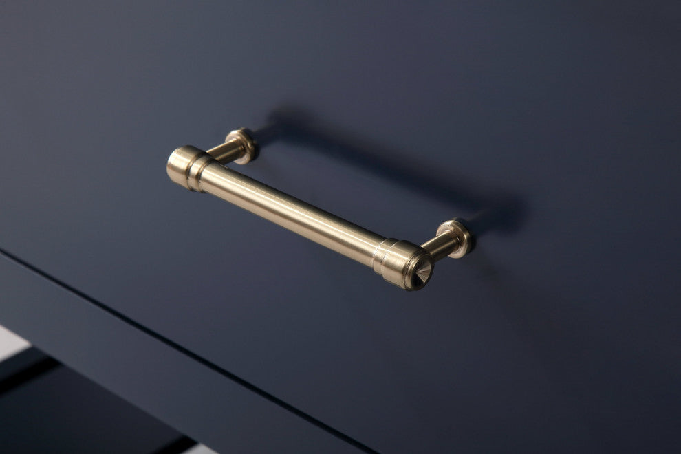 42" Kendia Navy Blue Farmhouse Sink Bathroom Vanity FW-7042-NB42