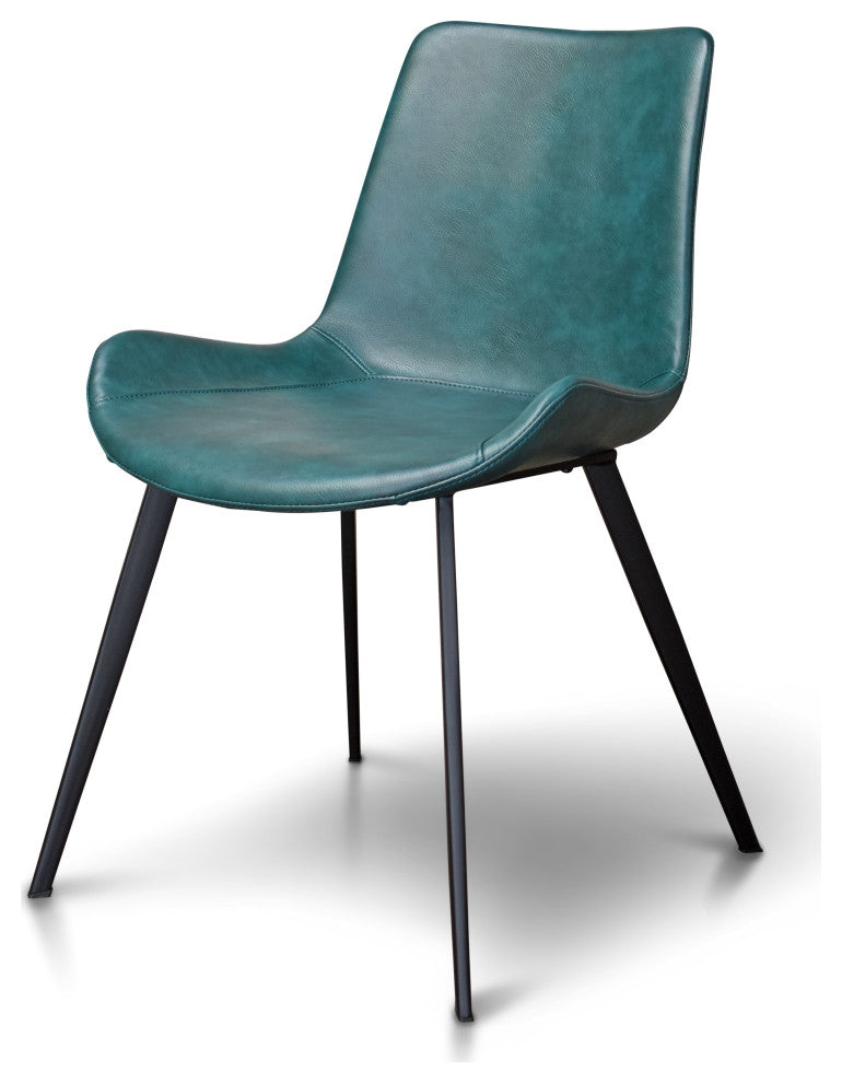 Dover Dining Chair, Set of 2, Teal Blue
