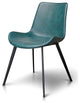 Dover Dining Chair, Set of 2, Teal Blue