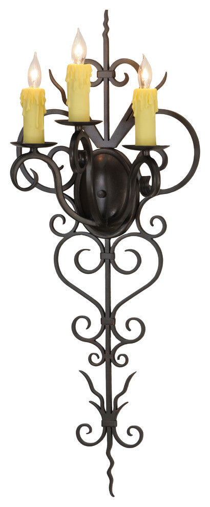 14 Wide Kenna 3 Light Wall Sconce