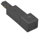WAC Lighting H Track Live End BX Connector in Black