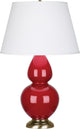 Robert Abbey RA-RR20X 1-Light Table Lamp, Double Gourd