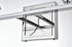 4 Light Chrome And Clear Bath Sconce