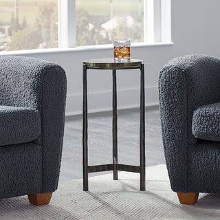 Uttermost Eternity Iron & Glass Accent table