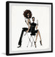 "Style at Any Age" Framed Painting Print, 24"x24"