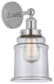 Innovations 616-1W-PC-G182 Canton 1 Light Sconce, Polished Chrome
