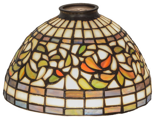 8 Wide Tiffany Turning Leaf Shade