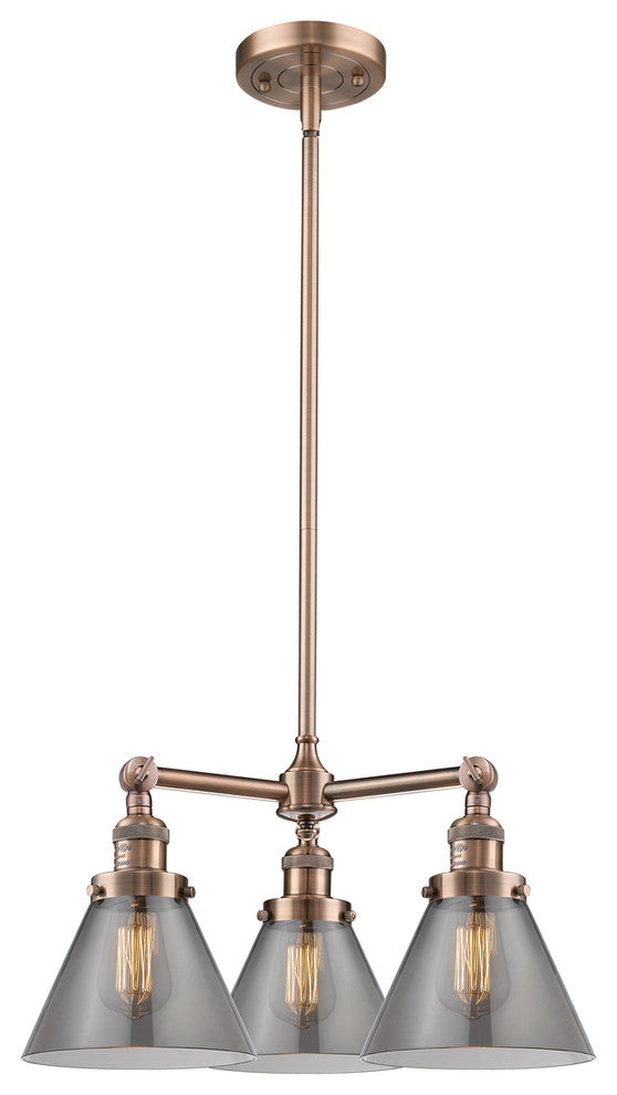 Innovations Lighting 3 Light Dimmable LED 22" Chandelier