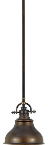 Quoizel ER1508PN One Light Mini Pendant Emery Palladian Bronze