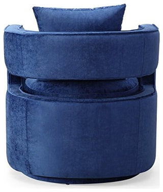 Kennedy Navy Swivel Chair - Navy
