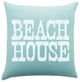 Beach House Pillow, Blue