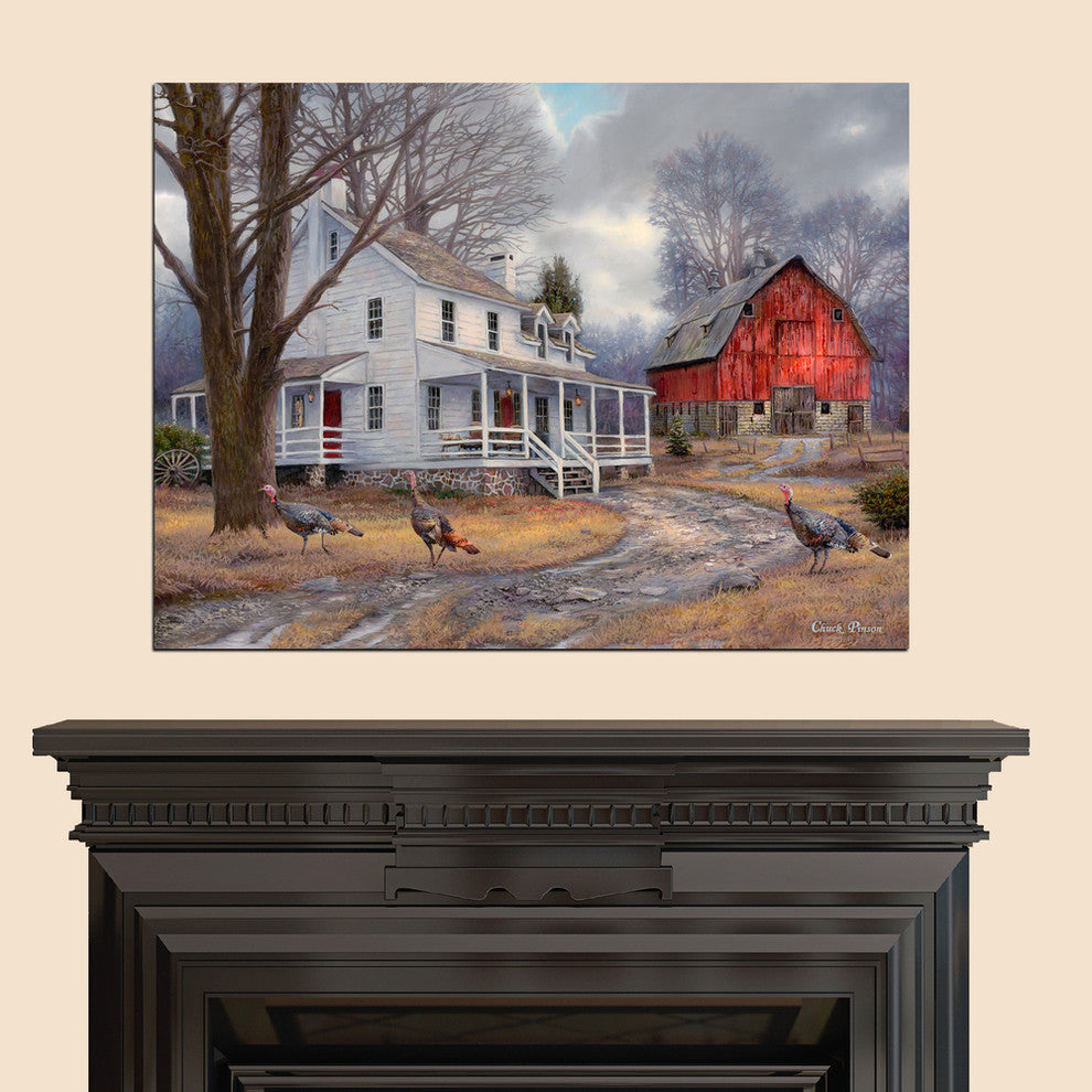 Cortesi Home "The Way It Used To Be" by Chuck Pinson, Giclee Canvas, 12"x16"