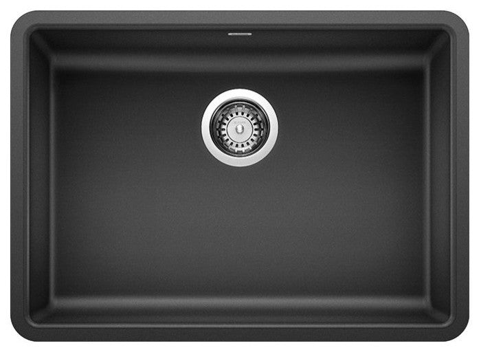 Blanco 442543 Precis 25"x18" Granite Single Bowl Kitchen Sink, Anthracite